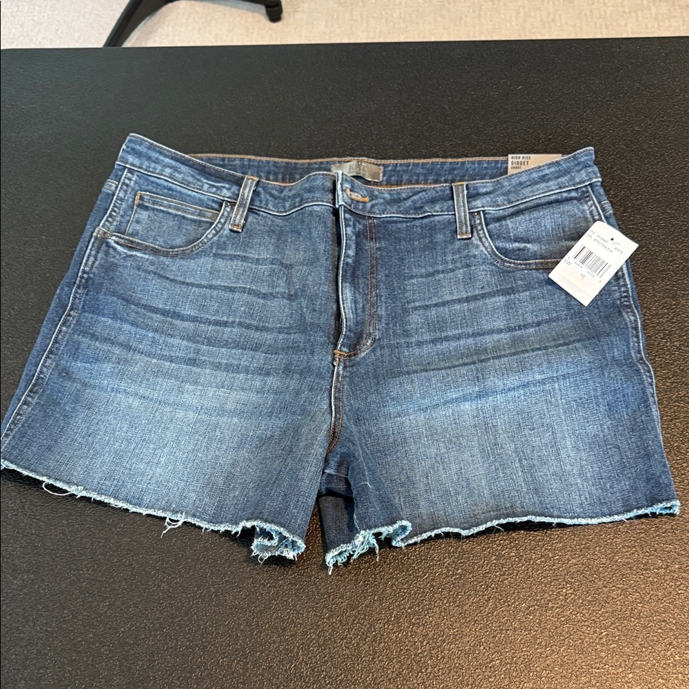 Denim Blue Women's Shorts - High Rise Gidget